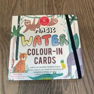 Magic Water Colour-In Cards